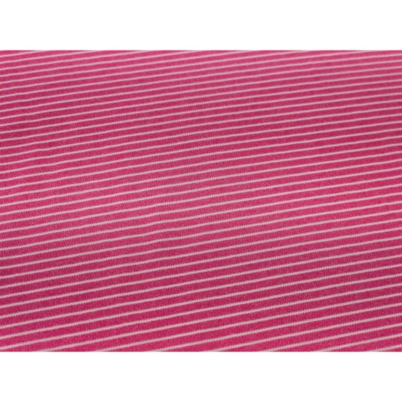 GC Men's XL Peter Millar Featherweight Pink Stripe Short Sleeve Polo Shirt Tee - Picture 2 of 5